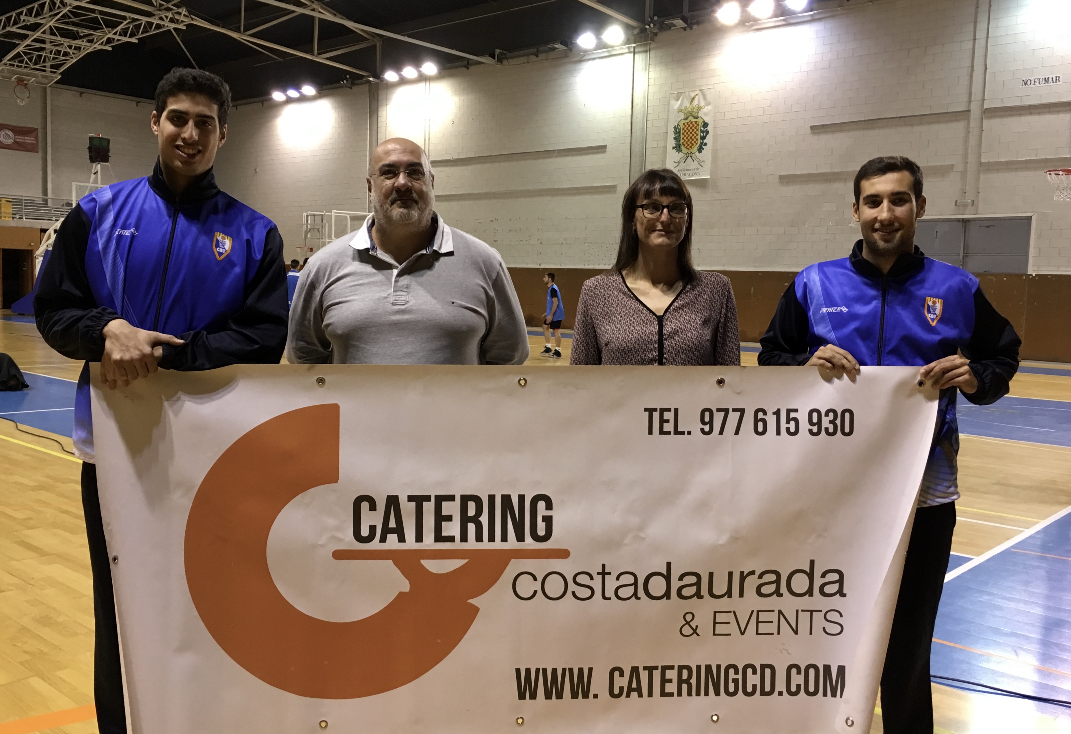 CÀTERING COSTA DAURADA RENOVA EL SEU COMPROMÍS AMB EL CLUB BÀSQUET TARRAGONA